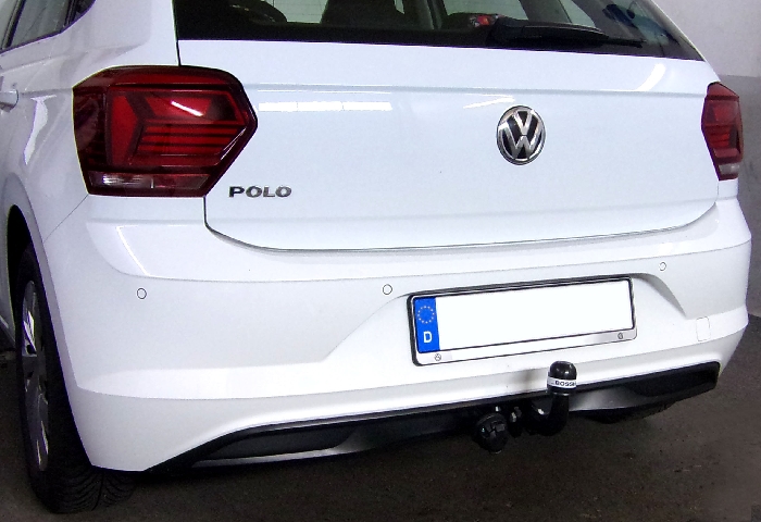 Anhängerkupplung für VW-Polo (AW) Schrägheck, Baureihe 2017-2021 starr